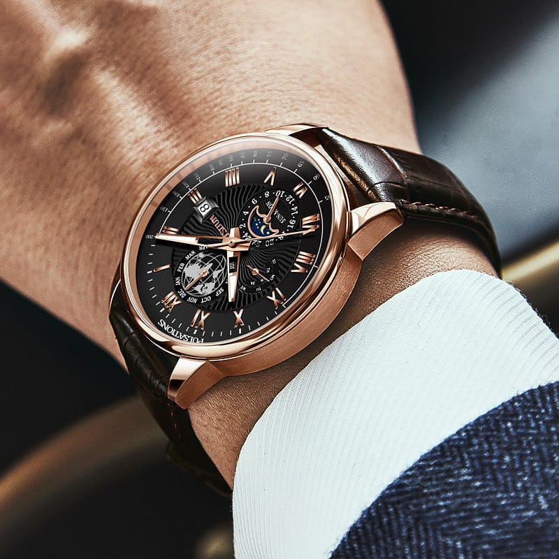 Samar mechanical watch business men Automatic