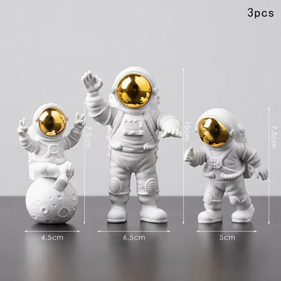 Astronaut and Moon Home Decor Set