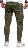 Men's Casual Joggers Pants Sweatpants Cargo Combat Loose Sport Workout Trousers