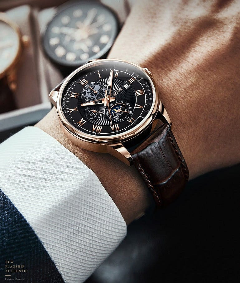 Samar mechanical watch business men Automatic