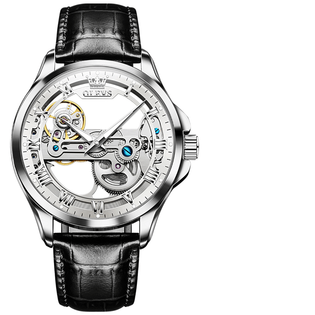 Samar Men Watches 2022 New Automatic Mechanical Wristwatch Skeleton Design